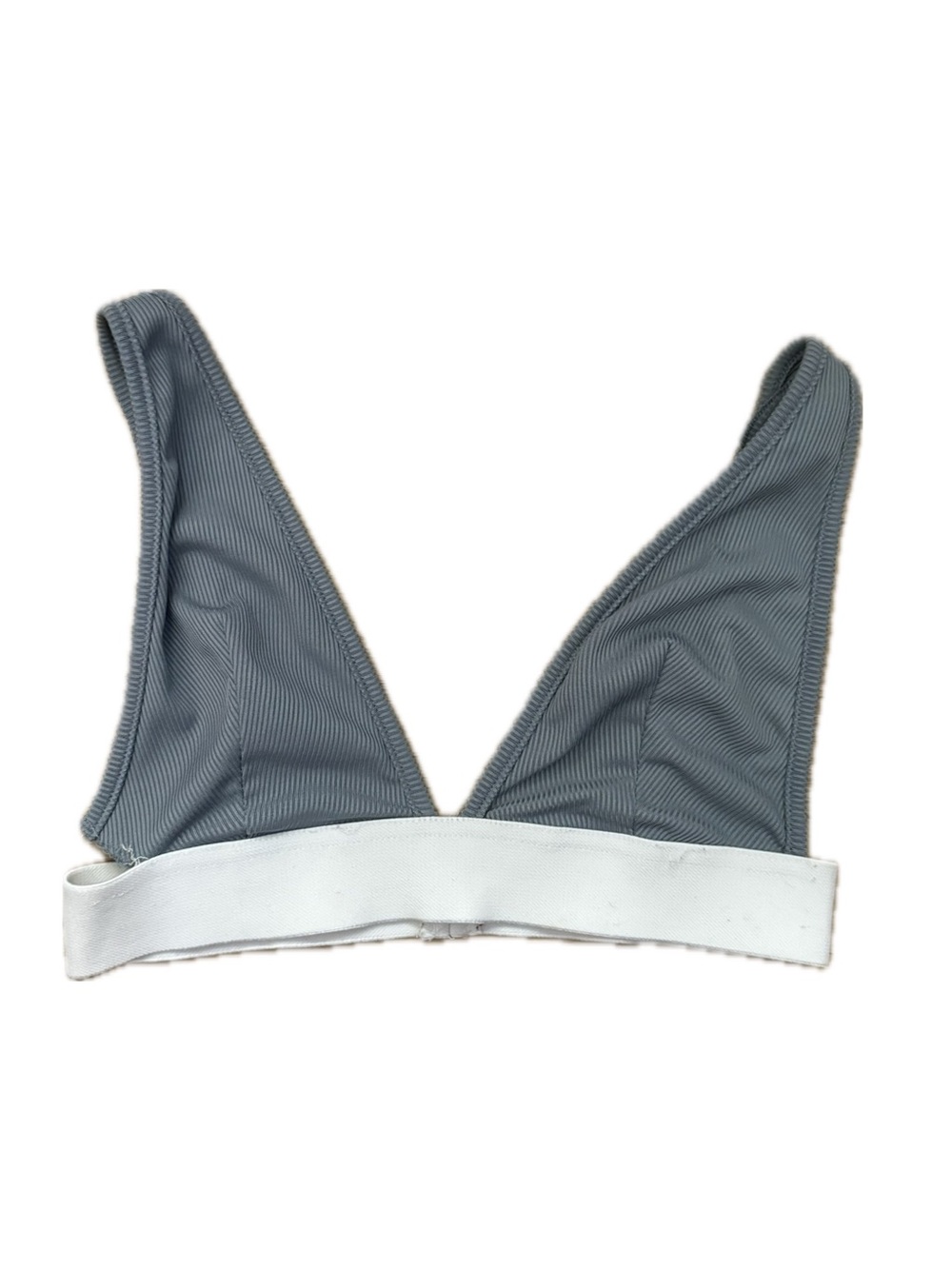 Gray Ribbed Two-Piece Set – Size Small - Picture 4 of 6